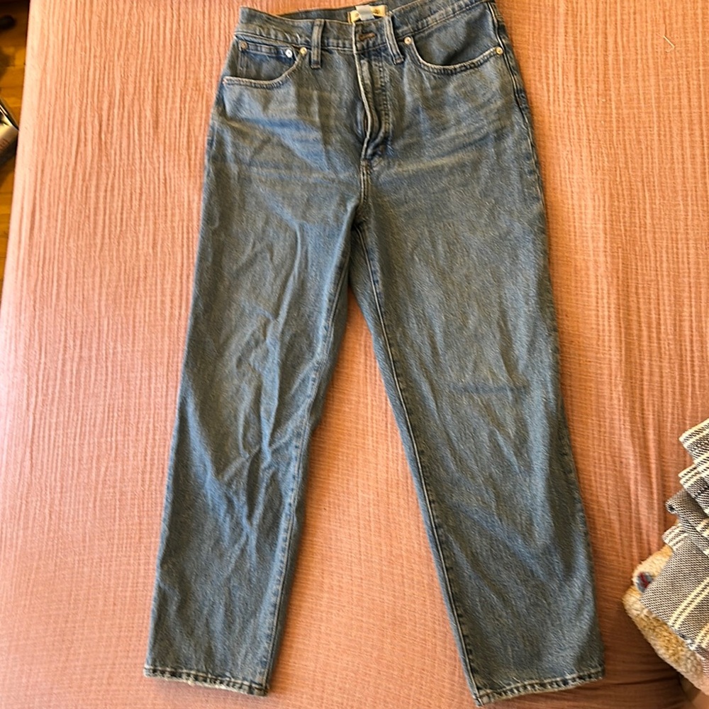 Madewell The Perfect Vintage Straight Jean Size 29